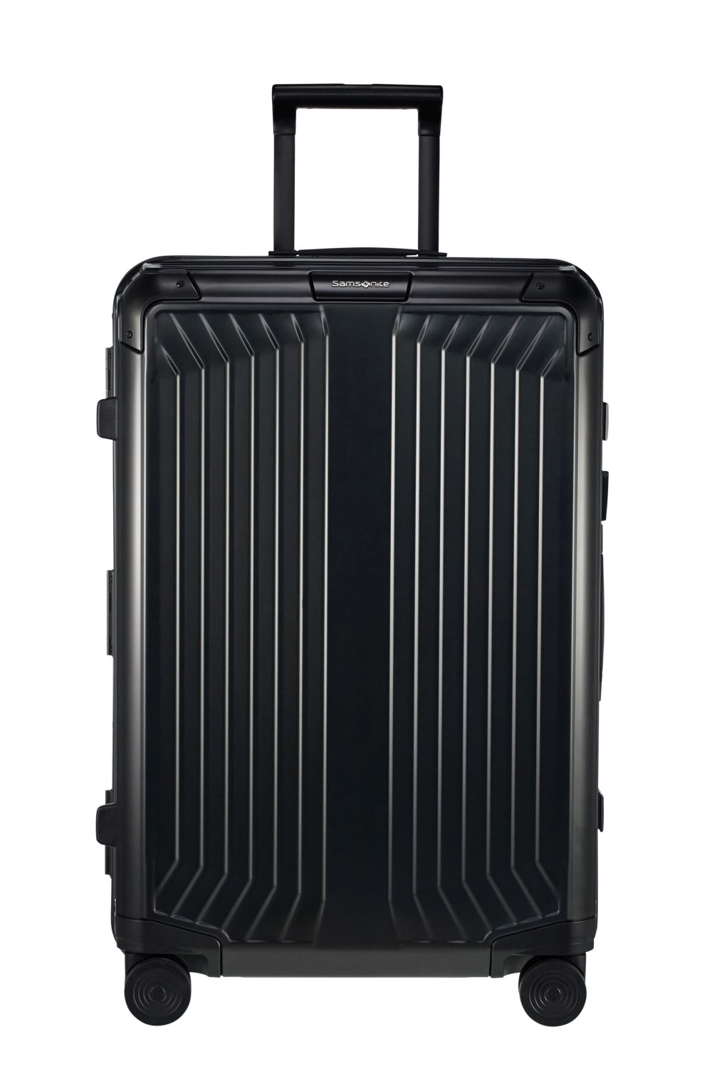 Samsonite Βαλίτσα 4 ρόδες LITE-BOX ALU ΜΑΥΡΟ Size 69