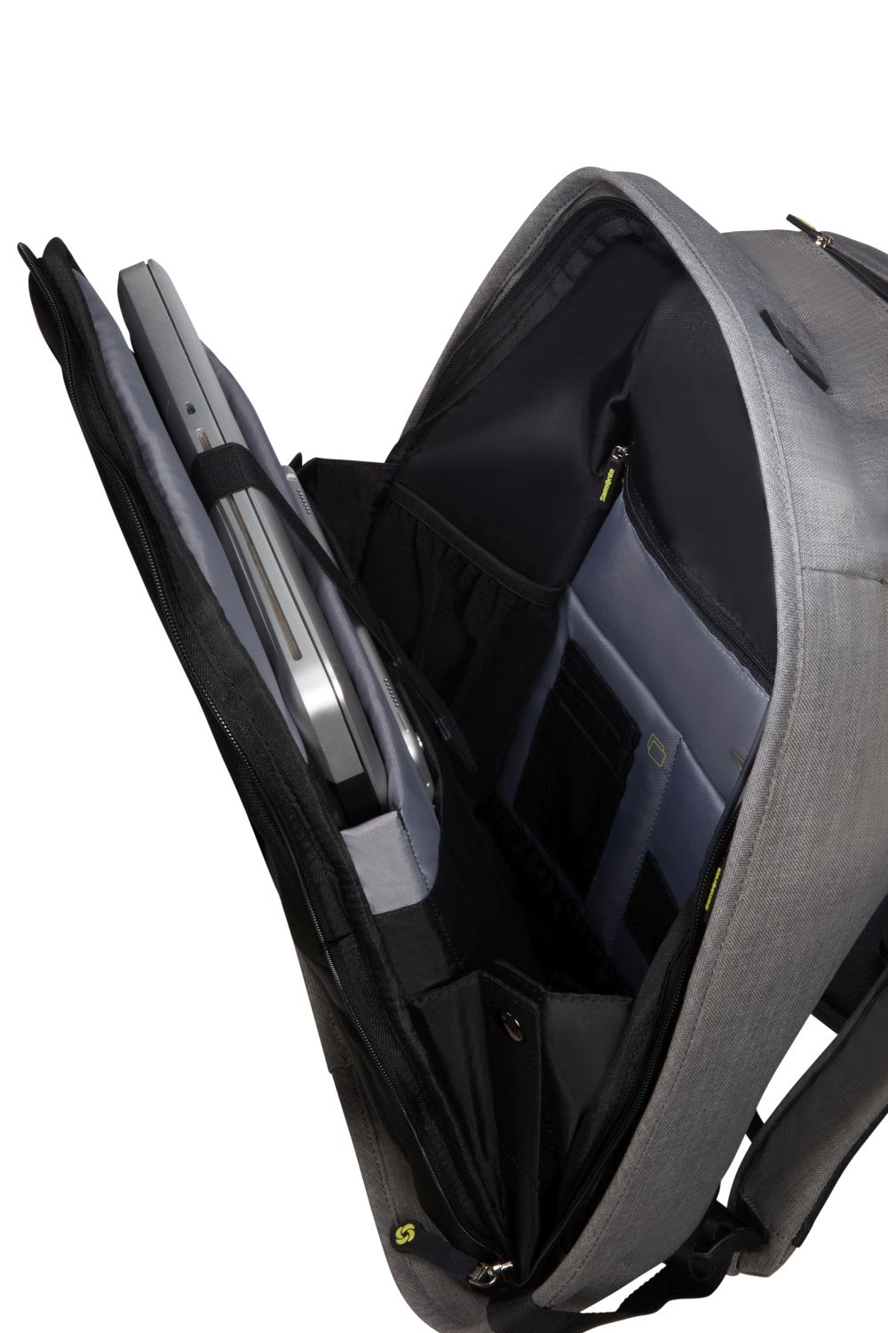  Σακίδιο Πλάτης Laptop 15.6'' SECURIPAK ΓΚΡΙ Size 44 - 6