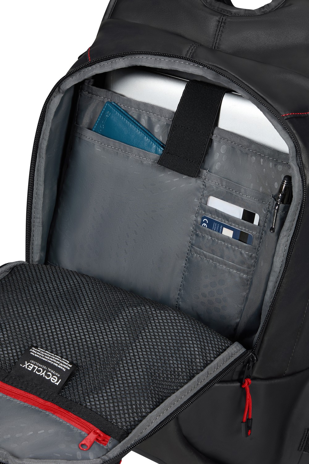 Σακίδιο Πλάτης Laptop S ECODIVER ΜΑΥΡΟ Size 44 φωτογραφία