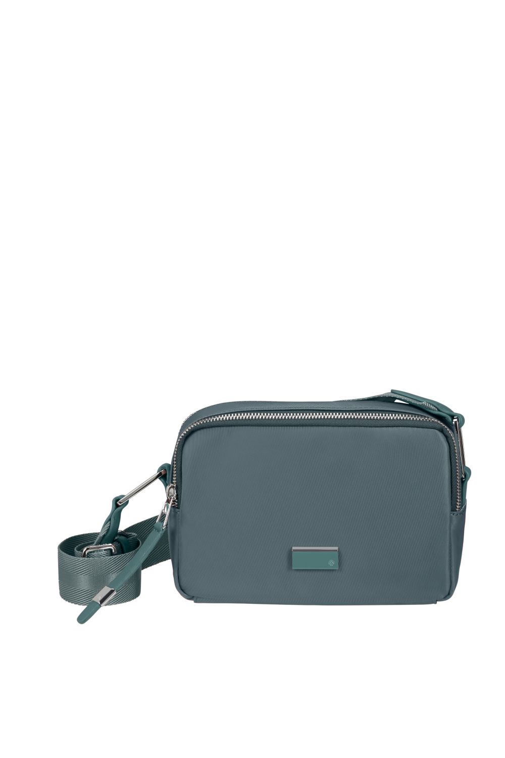 Samsonite Τσάντα Ώμου BE-HER ΠΡΑΣΙΝΟ/ΓΚΡΙ Size 15