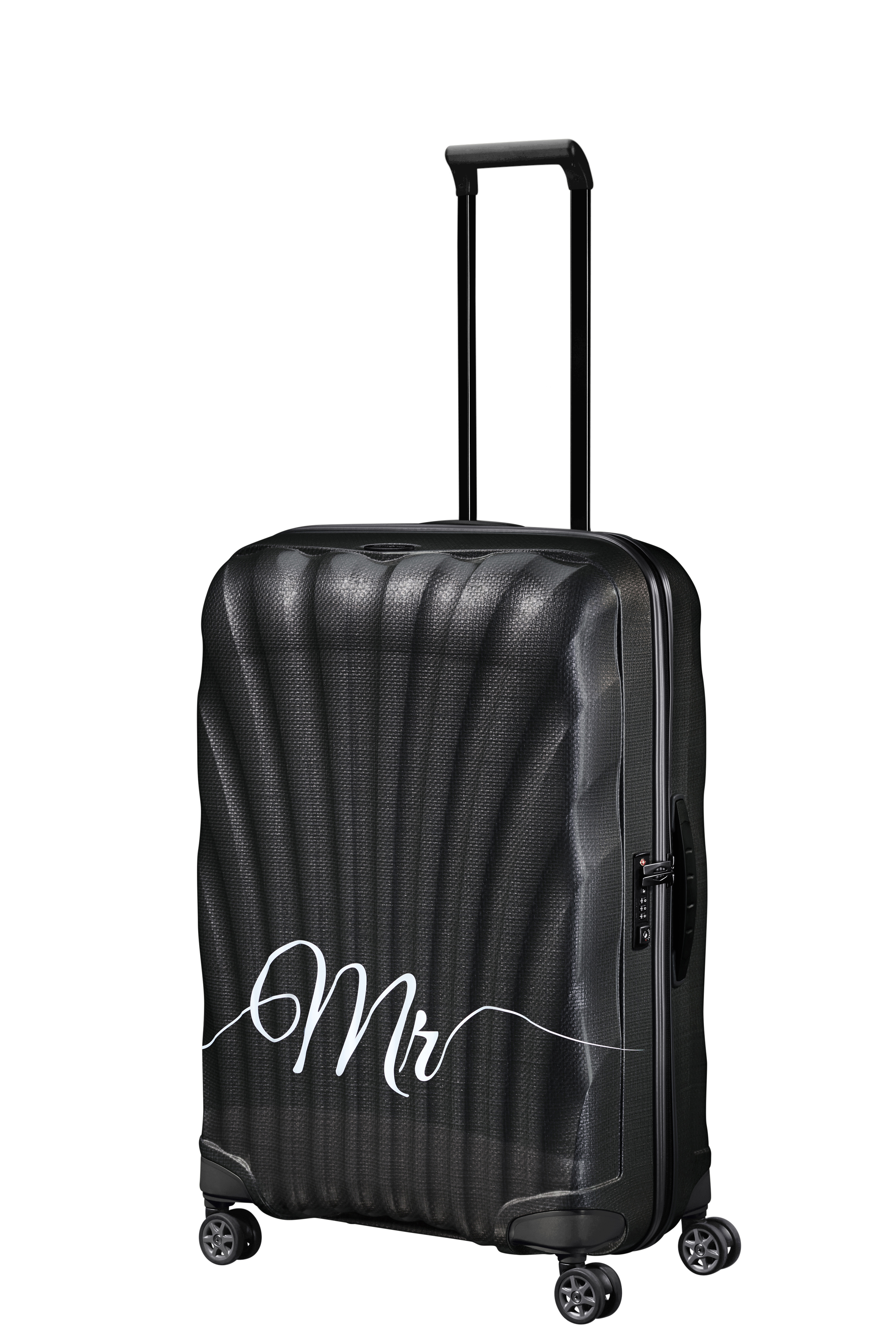 Βαλίτσα 4 ρόδες C-LITE ΜΑΥΡΟ Size 75 φωτογραφία