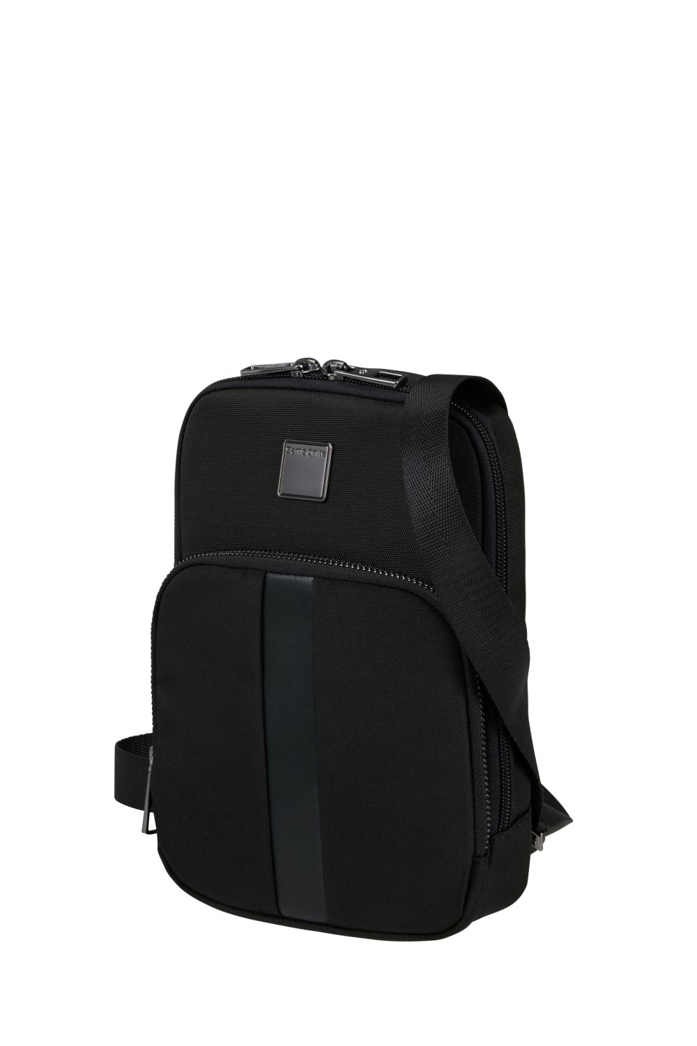 Τσάντα Χιαστί 7.9'' SACKSQUARE ΜΑΥΡΟ Size 22 φωτογραφία