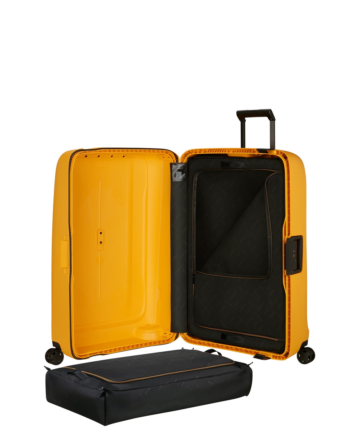 Βαλίτσα 4 ρόδες ESSENS ΚΙΤΡΙΝΟ Size 81 φωτογραφία