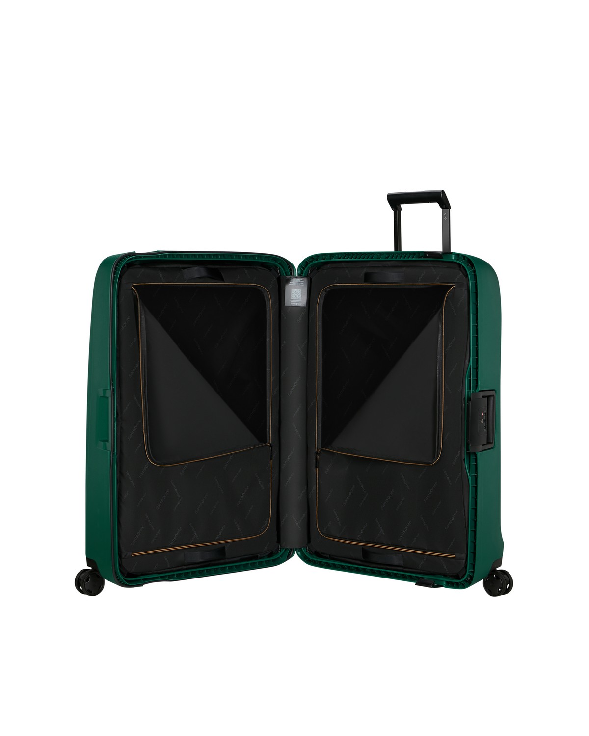 Βαλίτσα 4 ρόδες ESSENS ΠΡΑΣΙΝΟ ΣΚΟΥΡΟ Size 81 φωτογραφία