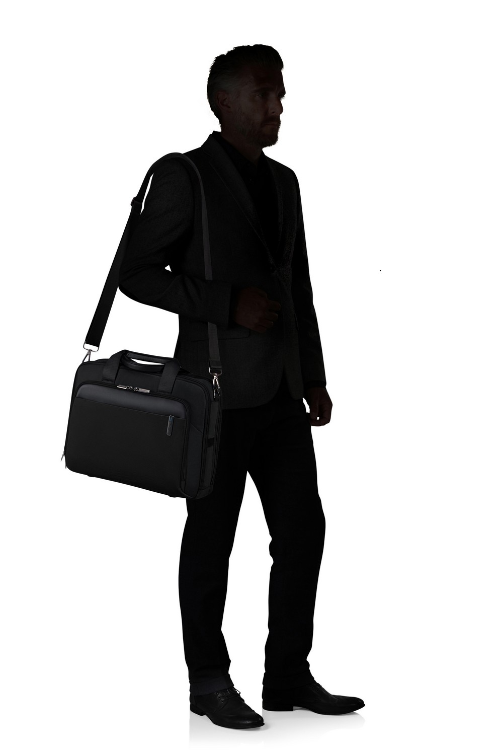 Τσάντα Laptop 15.6" EVOSIGHT ΜΑΥΡΟ Size 29 φωτογραφία