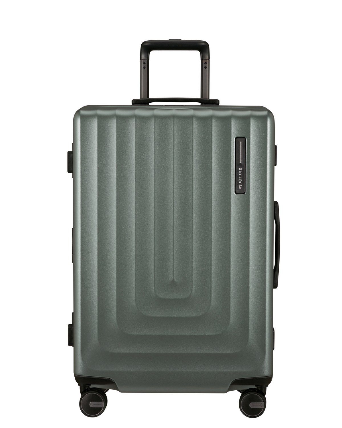 Βαλίτσα 4 ρόδες FOCUS ΠΡΑΣΙΝΟ ΜΕΤΑΛΛΙΚΟ Size 69