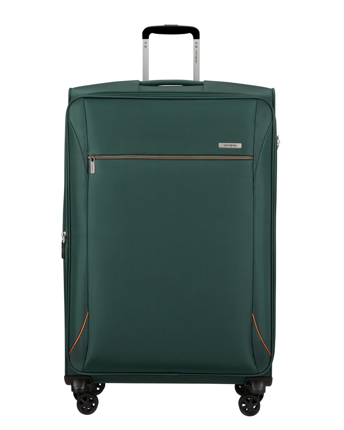 Samsonite Βαλίτσα 4 ρόδες BASE BREEZE ΠΡΑΣΙΝΟ ΣΚΟΥΡΟ Size 81EXP
