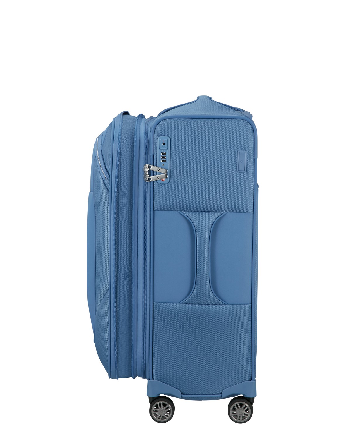 Βαλίτσα 4 ρόδες RE-LITE ΓΑΛΑΖΙΟ Size 67EXP φωτογραφία