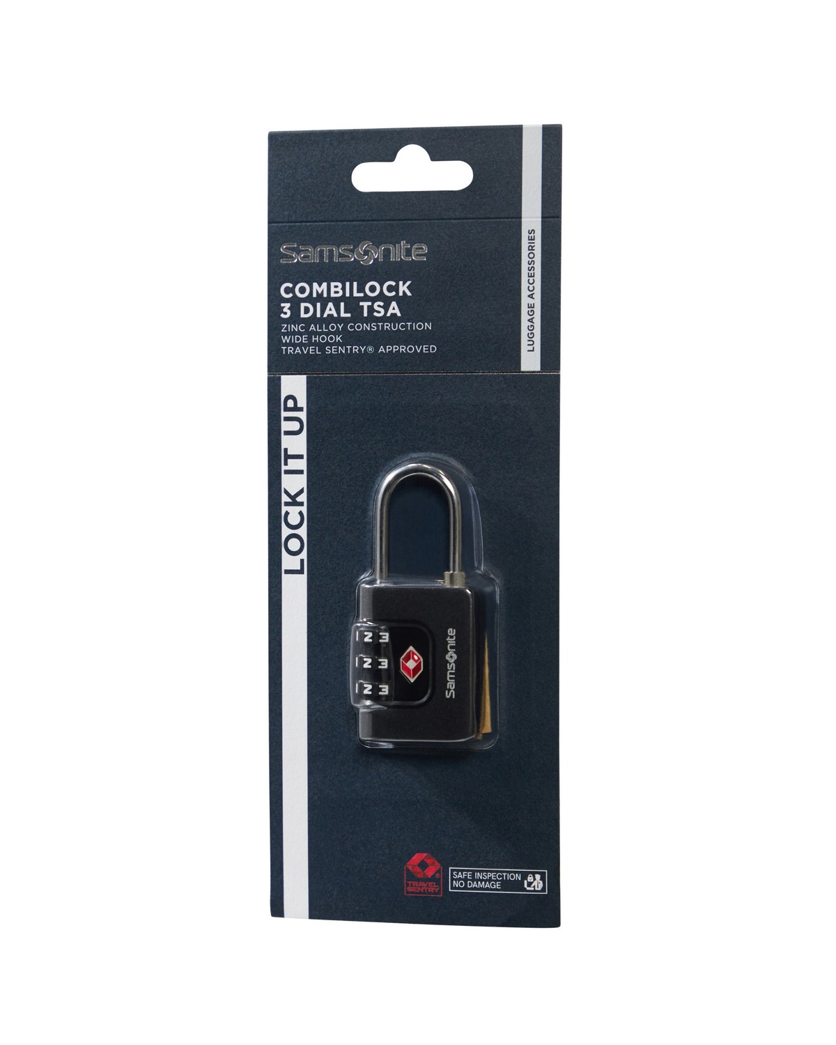 Κλειδαριά TSA TA REVOLUTION ΜΑΥΡΟ φωτογραφία