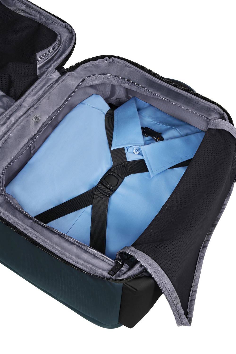  Σακίδιο Πλάτης BIZ2GO ΜΠΛΕ ΣΚΟΥΡΟ Size 40 - 3